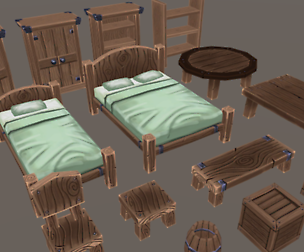 Fantasy Wooden Forniture