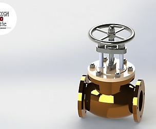 STOP VALVE 3DPRINTABLE MODEL!!
