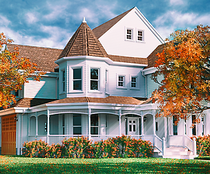 American House Extreior 3D model