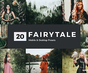 20 Fairytale Lightroom Presets and LUTs
