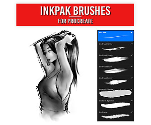 INKPAK BRUSHES - Ink Brushes for Procreate