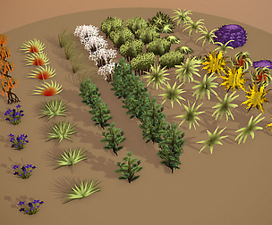Free Handpainted Plants 2