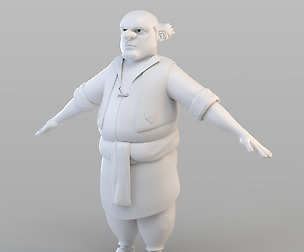 Cartoon Inkeeper