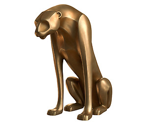 leopard sculpture