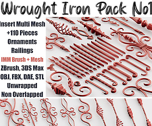 Wrought Iron Pack No1