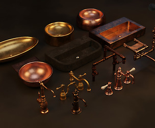 Faucet and sink package