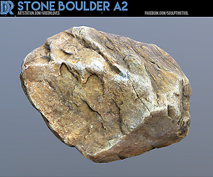 Stone Boulder A2
