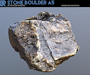 Stone Boulder A5