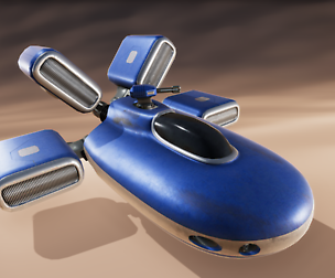 Spaceship Drone "Paladin"