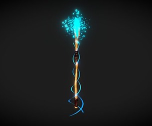Magic scepter
