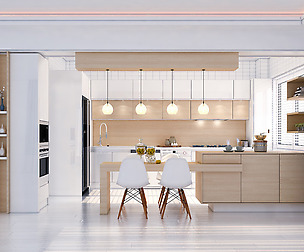 Light kitchen