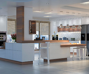 Wide Kitchen