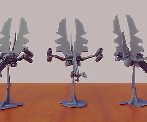 Wing Blade Hunter Interceptor 3D Print Ready
