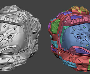 Sci Fi Helmet