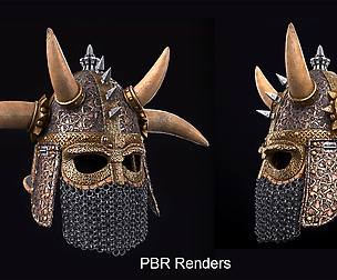 Norse Warlord Helmet PBR