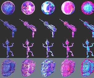 Plasma MatCaps for Zbrush