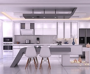 Gray Kitchen