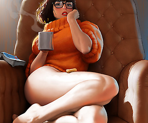 Painting process video "Curled Up"