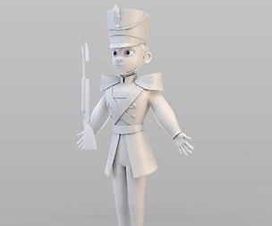 Cartoon Tin Soldier