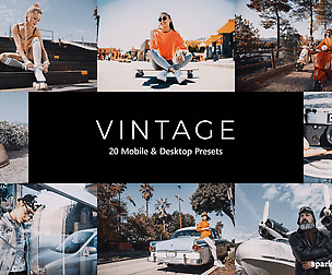 20 Vintage Lightroom Presets and LUTs