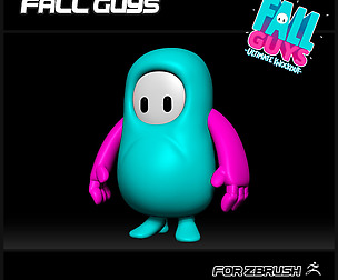 FALL GUYS BASEMESH CUSTOMIZABLE