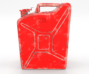Jerry Can 2 Worn PBR