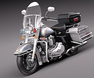 Harley-Davidson Roadking NYPD Police 2015
