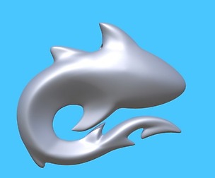 Shark / pendant. Акула / кулон