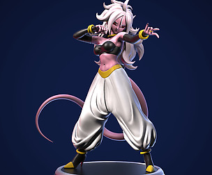 Android 21 3D Print Model