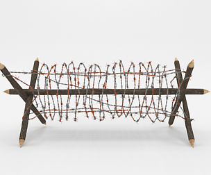 Barb Wire Obstacle 1