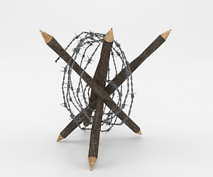 Barb Wire Obstacle 6