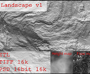 the set of HQ maps for landscape