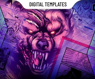 FULL Photoshop Comic Book Templates Bundle