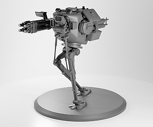 Fergus. Imperial Military Mech. Light Division.