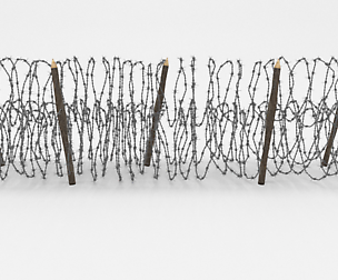 Barb Wire Obstacle 13