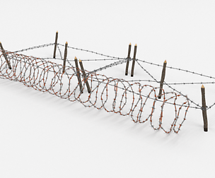 Barb Wire Obstacle 20