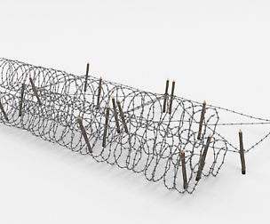 Barb Wire Obstacle 23