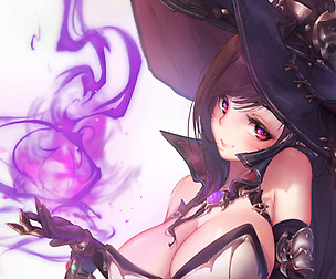 Tifa Dark Witch Vertical Live Wallpaper