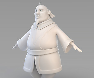 Cartoon Fat Vizier