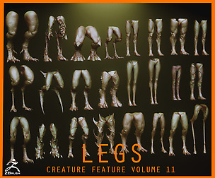 LEGS - 33 Character & Creature legs
