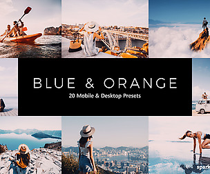 20 Blue and Orange Lightroom Presets and LUTs