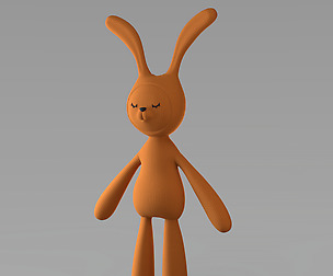 Cloth Rabbit Doll