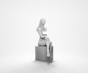 Woman sitting