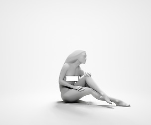Woman sitting 4