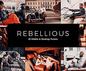 20 Rebellious Lightroom Presets and LUTs