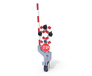 Rail Crossing Traffic Light 1