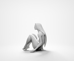 Woman sitting 7