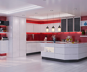 Red Kitchen