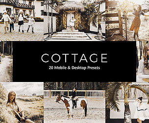 20 Cottage Lightroom Presets and LUTs