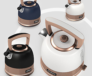 sunbeam classic bronze pot kettle